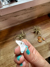 Load image into Gallery viewer, Half Cluster Earrings – Pink Dahlia & Sterling Silver