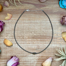 Load image into Gallery viewer, Sterling Silver Pearl & Labradorite Necklace – 16”