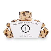 Load image into Gallery viewer, teleties large blonde tortoise hair clip