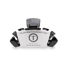 Load image into Gallery viewer, teleties jet black medium hair clip