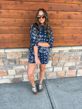 Load image into Gallery viewer, bandana set - navy
