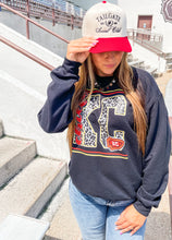 Load image into Gallery viewer, kc chiefs leopard sweatshirt
