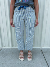 Load image into Gallery viewer, stripe jeans
