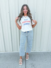 Load image into Gallery viewer, stripe jeans
