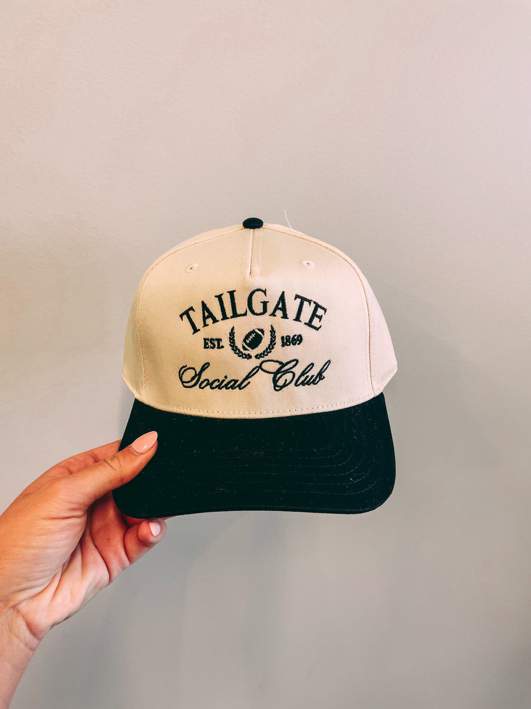 tailgate hat - black