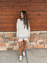 Load image into Gallery viewer, falling for you stripe set - grey

