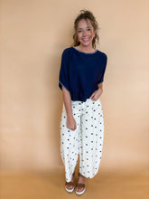 Load image into Gallery viewer, polka dot pants - cream
