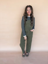 Load image into Gallery viewer, olive overalls
