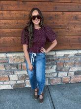 Load image into Gallery viewer, picture perfect top - maroon

