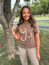 Load image into Gallery viewer, horse shoe tee
