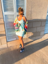 Load image into Gallery viewer, happy to be here dress - aqua mint
