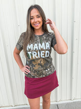 Load image into Gallery viewer, mama tried camo tee
