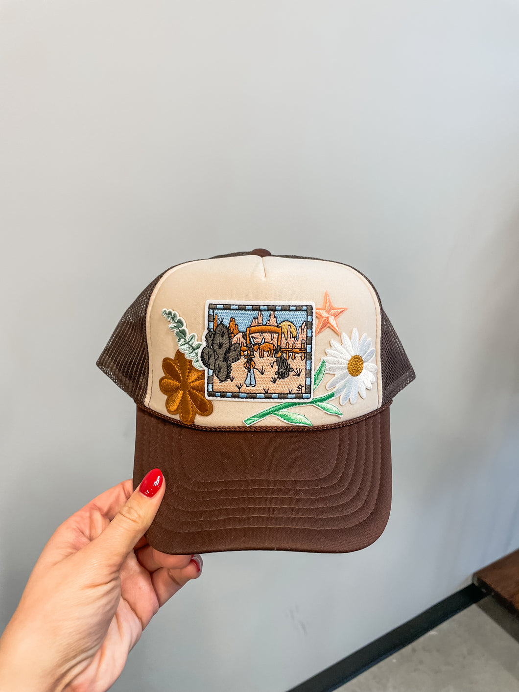 cowgirl trucker hat