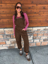Load image into Gallery viewer, brown overalls

