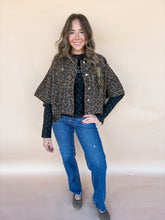 Load image into Gallery viewer, leopard cape jacket
