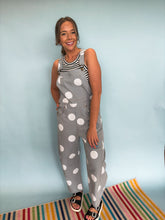 Load image into Gallery viewer, polka dot overalls
