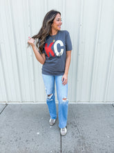 Load image into Gallery viewer, kc football tee
