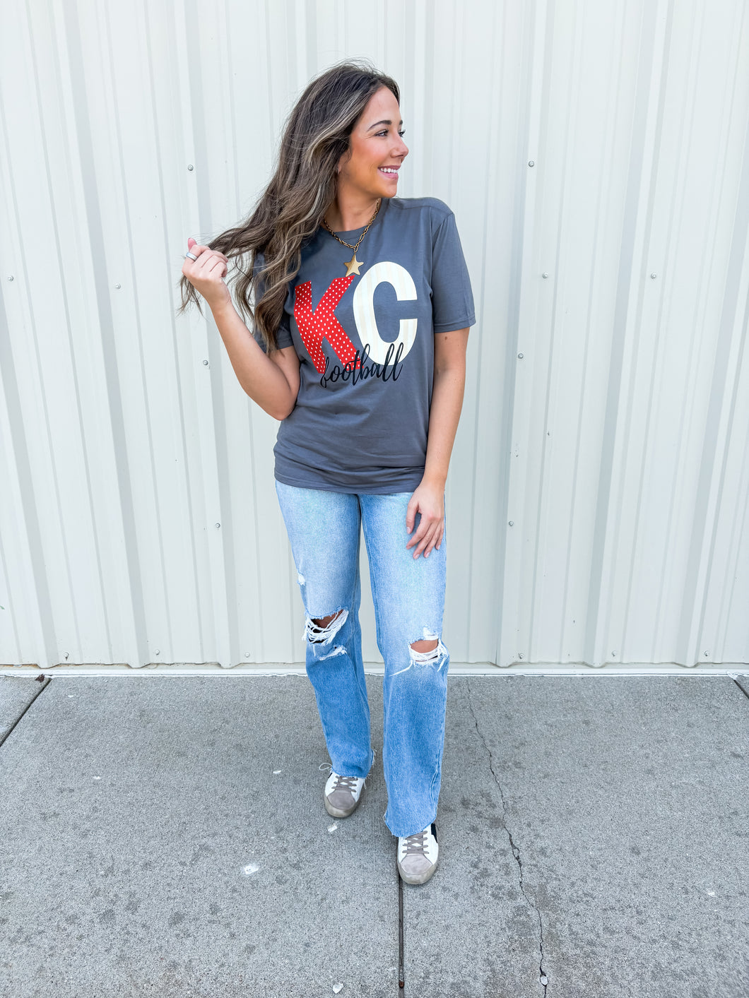 kc football tee