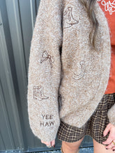 Load image into Gallery viewer, living on luck cardigan
