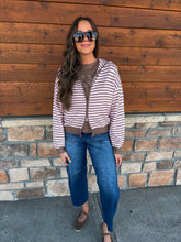Load image into Gallery viewer, stripe jacket
