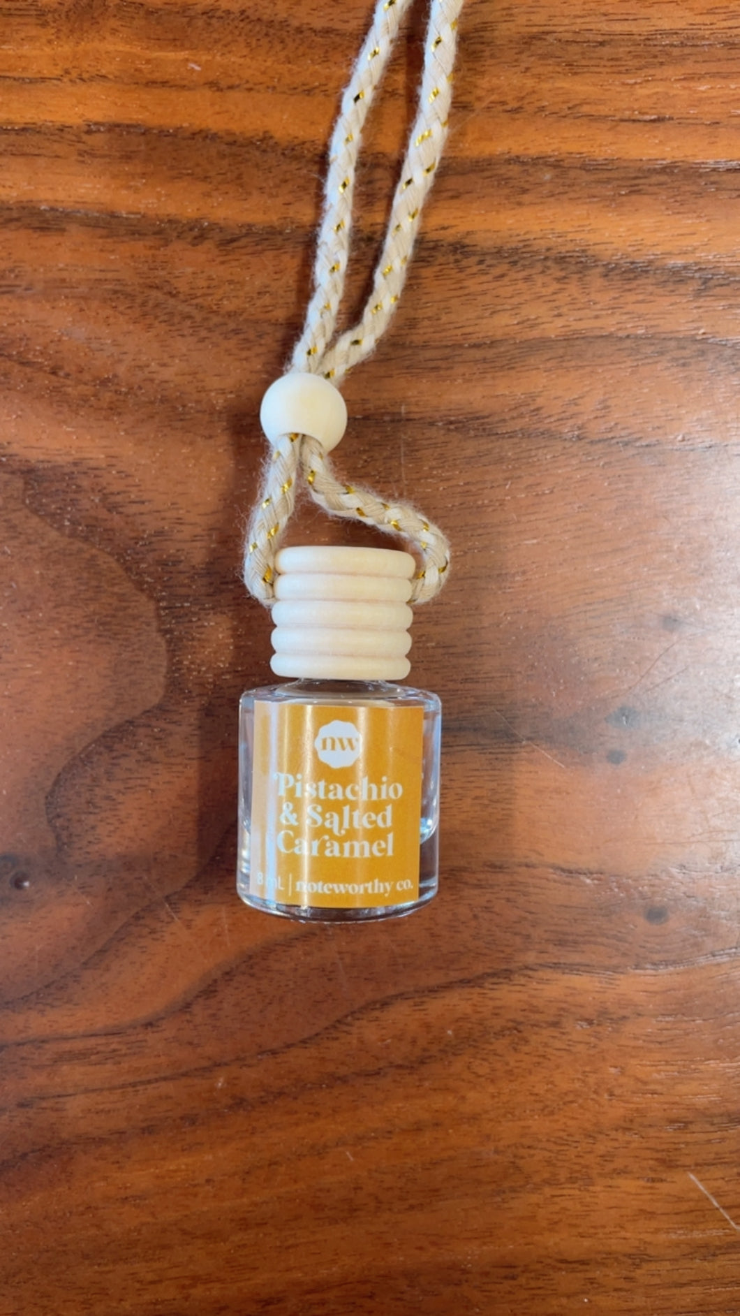 car diffuser - pistachio & salted caramel
