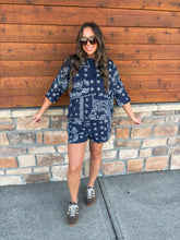 Load image into Gallery viewer, bandana set - navy
