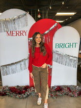 Load image into Gallery viewer, crimson cozy sweater
