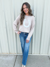 Load image into Gallery viewer, horse shoe sweater
