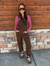Load image into Gallery viewer, brown overalls
