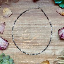 Load image into Gallery viewer, 15.25” Freshwater Pearl Necklace – Sterling Silver Chain
