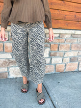 Load image into Gallery viewer, zebra jeans
