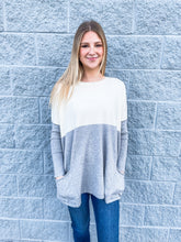 Load image into Gallery viewer, be your best sweater - heather gray
