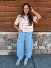 Load image into Gallery viewer, polka dot jeans
