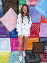 Load image into Gallery viewer, polka dot sweatshirt
