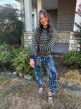 Load image into Gallery viewer, bandana pants - navy
