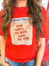 Load image into Gallery viewer, dear santa tee

