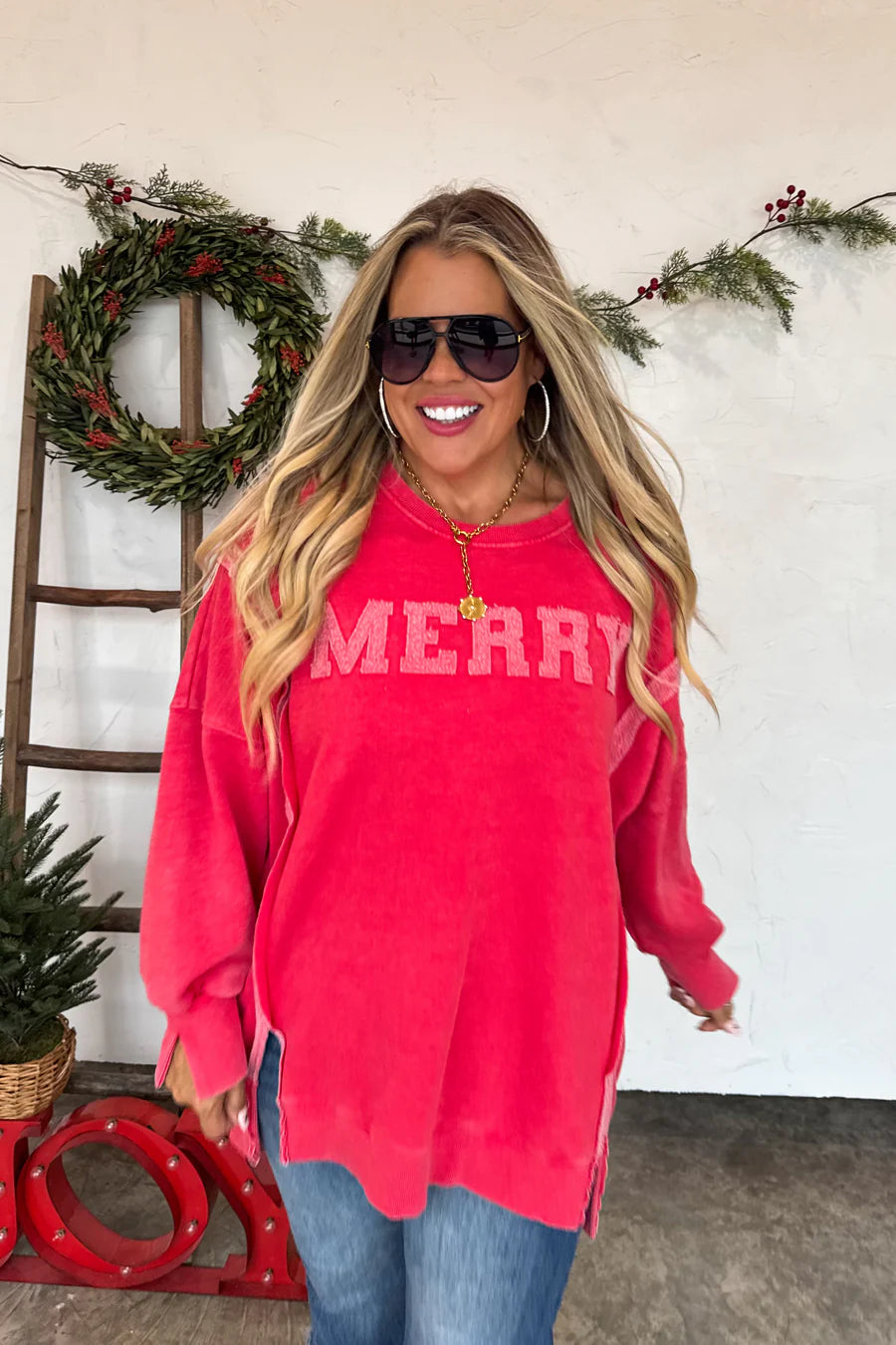 PREORDER- MERRY CLASSIC CREW PULLOVER