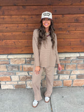 Load image into Gallery viewer, so effortless stripe set - dusty taupe
