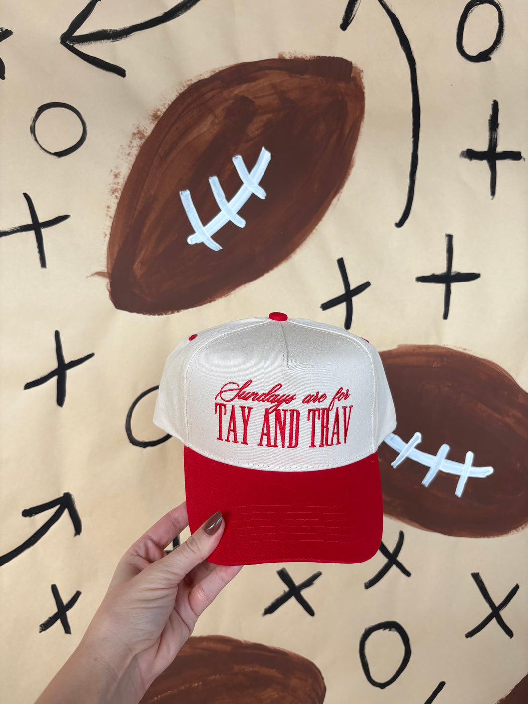 tay and trav hat