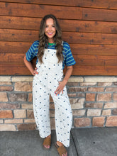 Load image into Gallery viewer, polka dot overalls
