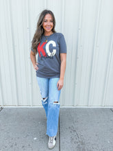 Load image into Gallery viewer, kc football tee
