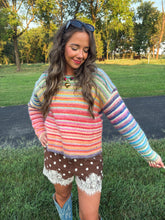 Load image into Gallery viewer, over the rainbow sweater
