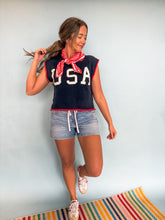 Load image into Gallery viewer, usa sweater top
