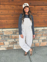 Load image into Gallery viewer, pinstripe overalls
