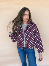 Load image into Gallery viewer, polka dot jacket
