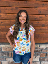 Load image into Gallery viewer, summer print top
