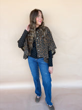 Load image into Gallery viewer, leopard cape jacket
