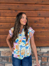 Load image into Gallery viewer, summer print top
