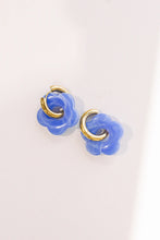 Load image into Gallery viewer, beljoy color me daisy hoop earrings
