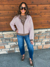 Load image into Gallery viewer, stripe jacket
